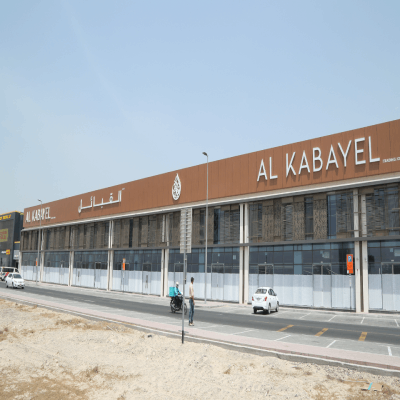 Civil road and external paving works completed by CNBC building contractors in the UAE
