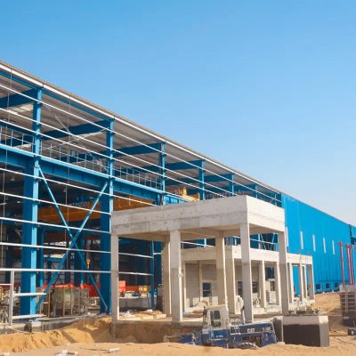Commercial building construction and structural works completed by CNBC UAE contractors