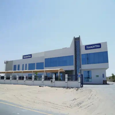 Industrial warehouse and factory construction project by CNBC construction company in the UAE